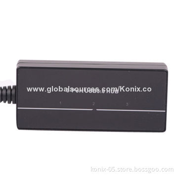 New small size product USB 3.0 hub, 3-port with one adapterNew